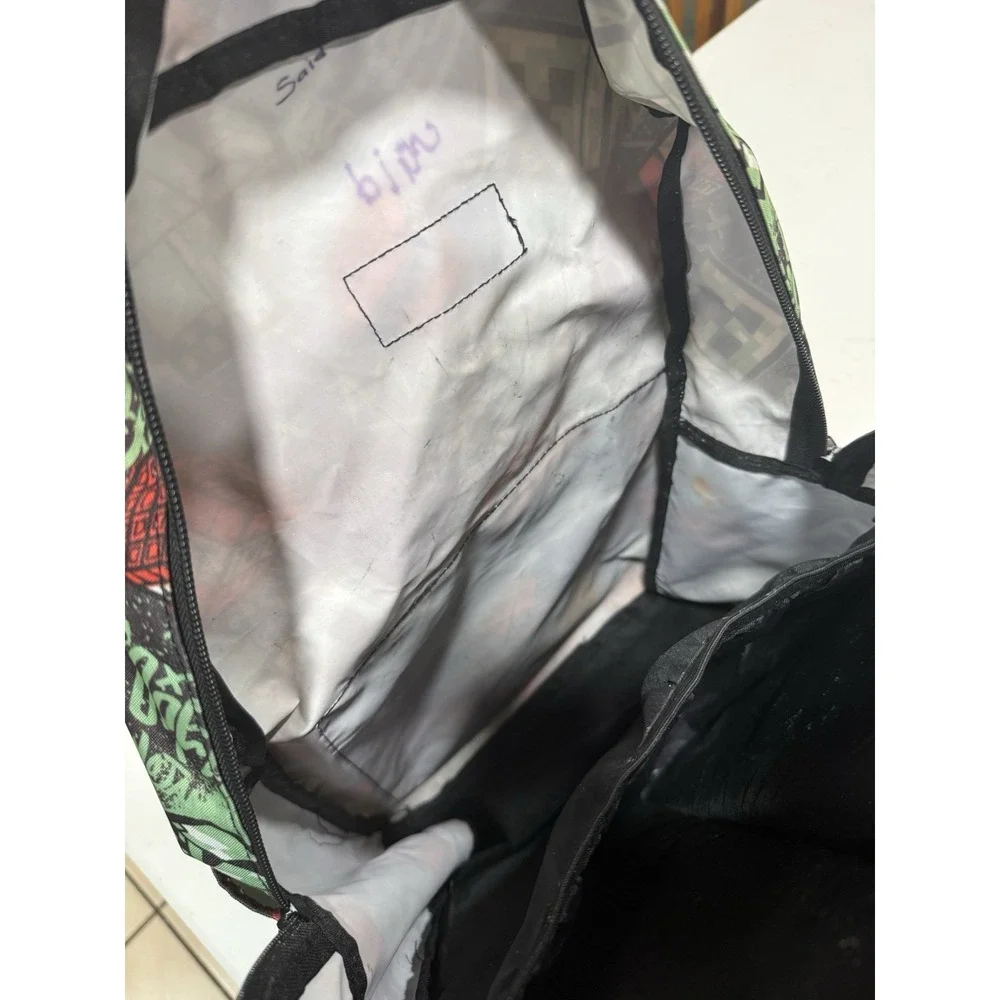 MINECRAFT Creeper‎ TNT Printed Kids Backpack 17